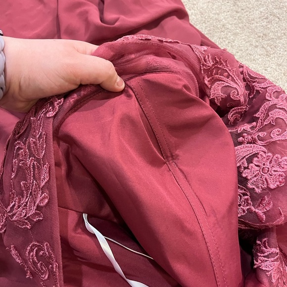 Miss Veil Formal Dress with Lace Up Back - Picture 8 of 14